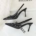 7317-A12 European And American Style High Heels For Women, Shallow Mouth Fashion Sequin Pearl Back Strap Thin Heel_vogvips.com