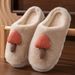 Autumn Winter New Women, Non-Slip Soft Sole, Comfortable Men, Plush Cotton Slippers For Indoor Warmth, Cute_vogvips.com