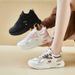 INS Korean Version New Fleece-Lined Dad For Women 2025 Winter Student Sports Thick-Soled Warm Casual Shoes Q103-2_vogvips.com