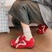 Unity Chinese Style Women's Red Sneakers, New Flat Versatile Platform Casual Shoes For Students_vogvips.com