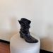 2025 Super Popular Short Pointed Toe Chunky Heel Spring Rivet Stacked V-Mouth Western Cowboy Martin Boots Women British_vogvips.com