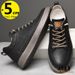 Men Booster Sneakers Chunky Elevator Shoes Height Increase Insole 6cm Man Lift Tall Leather Spring Autumn Plus Size 36-47_vogvips.com