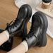 Versatile Big Toe Lace-up Martin 2025 Autumn Winter New British Style Short For Women Chunky Heel Fashion Boots_vogvips.com
