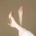 2025 New Patent Leather High Summer Versatile Thin Heel Pointed Open Toe Sexy Outdoor Slip-On Sandals_vogvips.com