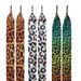 2CM Wide Silk Shoelaces – Stylish Leopard Print & Tie-Dye For Sneakers & Casual Shoes (3 Colors, 80-160cm)_vogvips.com
