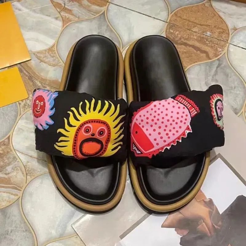 Lvjia High Version With Packaging, Original Solid Color Flat Slippers, Women's Outdoor Home Casual Shoes_vogvips.com