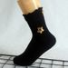 Socks Star Solid Color Women's Mid Tube Socks Of Wood Ear Sweet Long Socks Four Seasons Student Sports Cotton Socks_vogvips.com