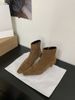 2025 Autumn Winter New Korean Style Pointed Toe Stiletto Short Women, Versatile Slimming Elastic Fashion Boots For Women_vogvips.com
