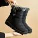 Snow Women Soft Womens Platform Fur Keep Warm Boots Ladies Plus Size Botas Mujer Winter Shoes 241022_vogvips.com