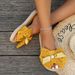 Women's Fashion Lace Trend Anti-slip Wear-resistant Soft Sole Flat Student Slippers_vogvips.com
