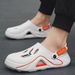 High Quality Men's Slippers EVA Classics Clogs Sandals Mens Outdoor Beach Slides Non-Slip Casual Beach Shoes_vogvips.com