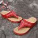 Women's Shoes New Slippers For Women Summer Rhinestone Wedge Sandals Foreign Trade Large Size Thick Bottom Flip Flops_vogvips.com
