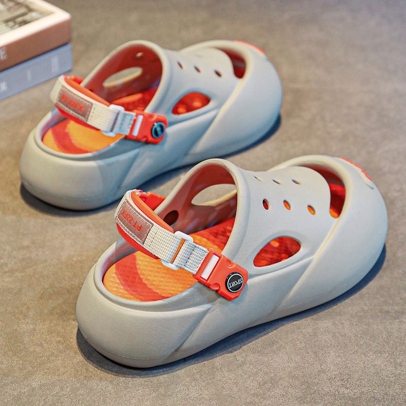 Men Wear Women's Sandals Casual Bun Toe Drag Men's Beach Shoes_vogvips.com