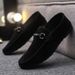 Lightweight Loafers, Bean Shoes, Men's Driving, Formal Attire, Wedding, Groom's Trend, Thick Soles, Anti Slip For Work_vogvips.com