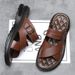 E-Commerce Men's Sandals, Summer Fashion Trendy Large Size 48, Wear-Resistant Beach Shoes_vogvips.com
