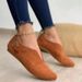 Women's Casual Fashion Shoes Large Size 35-43 Buckle V Mouth New Style_vogvips.com