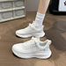 Wear Resistant Running For Women, Spring/Summer 2025 New Air Cushion Shock-Absorbing Breathable Casual Shoes,_vogvips.com