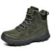Men's Outdoor Work Boots Battlefield Training Boots High Top Lace Up Hiking Country Sports Tactical Boots Desert Boots Vacation Walking Shoes_vogvips.com