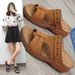 Large Size Women In Summer 2025, New Casual Sandals For Women, Worn Outdoors With Thick Soles And Sloping Heels_vogvips.com
