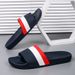 UNISEX Men Striped Sandals Soft Comfortable Non-Slip Slippers Indoor Outdoor Women Beach Shoes Quick-Dry EVA Platform_vogvips.com