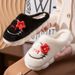 Women's Thick-Soled With Heel 2025 New Cute Girly Student Slippers Winter Plush Warm Cotton Shoes_vogvips.com