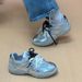 5Cm Height-Increasing Thick-Soled Color-Block Retro Silver Women's Casual Sports Dad Sneakers_vogvips.com