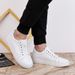Height-increasing Little White Shoes Men's Leather Hollowed-out Cowhide Board Shoes Men's Shoes Sports And Leisure-size_vogvips.com