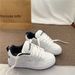 Women's Thick Soled Lightweight Sneakers Korean Style Fashionable Casual Retro American Trendy Loaf Shoes Versatile For Students_vogvips.com