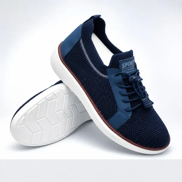 cross Border Best Selling Summer Men's Breathable Mesh On Sneakers With Soft Soles Non Slip Lightweight And Casual_vogvips.com