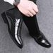 Shake the sound with the new men's formal leather shoes business casual fashion simple pedal lazy shoes a generation of hair_vogvips.com