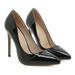 Women's Shoes Single Shoes Spring Festival New Internet Celebrity European And American Style Black Advanced Emotional Pointy Black High Heels_vogvips.com