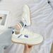 Ugly And Cute Bread Children's New Autumn Casual Women's Versatile Thick Sole Yunda Board Big Head Little White_vogvips.com