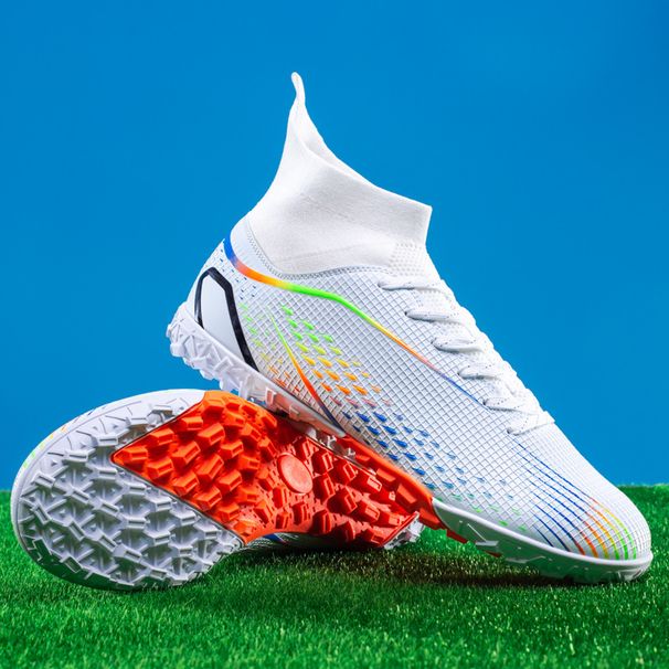 Kids Youth Men’S Football Boots Football Shoes High-Top Men And Women, Authentic Studded Soccer Shoes, Long Spikes, Non-Slip, Professional Football_vogvips.com