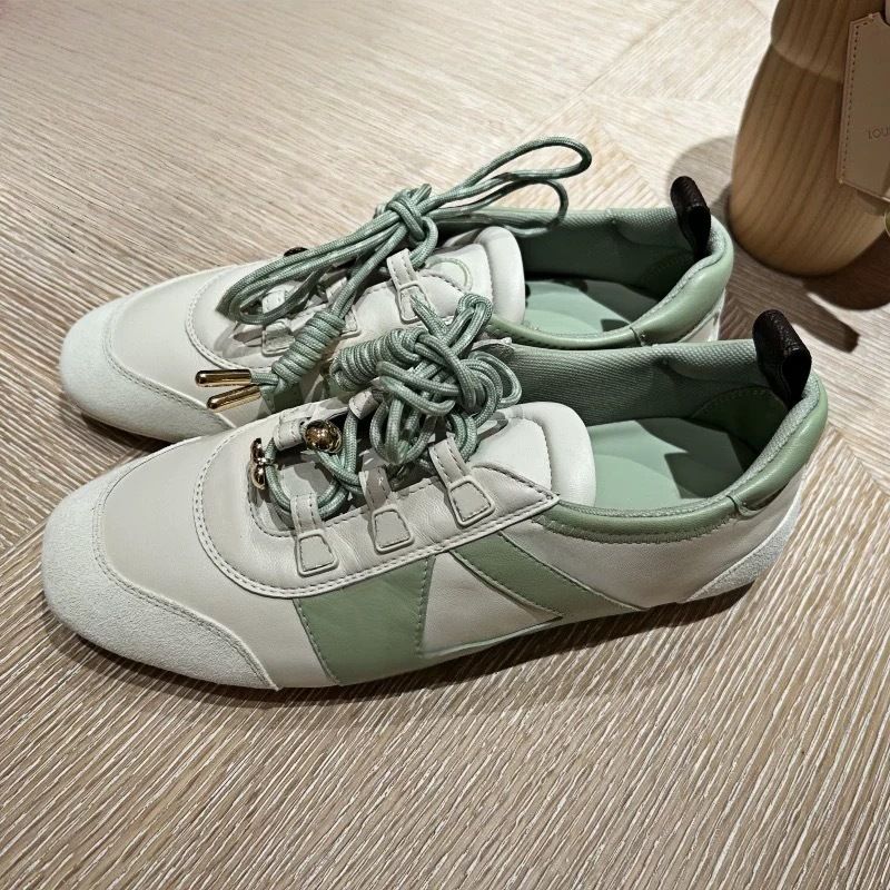 Casual Flat-Soled Forrest Gump Shoes, Top Version Of Luya German Training Shoes For Women 2026, Genuine Leather With_vogvips.com
