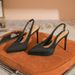 Qianluhui Suede Platform High Heels Petite Women, Height-Increasing Shoes With Thin Heel And Pointed Toe For_vogvips.com