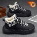 Men's Snow Boots, Winter, Fleece-Lined And Thickened For Warmth, Double Cotton Shoes, Men's Cold-Resistant Boots For Min_vogvips.com