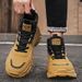Outdoor Cross-country Mountaineering Running Shock-absorbing Hiking Shoes_vogvips.com