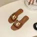 Large Size Shoes Suriname Hot Selling Flat Slippers Women's Metal Buckle Beach Sandals_vogvips.com