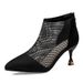Roman-style Hollow-out Sandals For Women, New Spring/summer 2026 Model, European And American Style, Mesh, Stiletto_vogvips.com