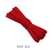 Solid Color Flat Double-layer Shoelaces Casual All-fit Clothes With Decorative Accessories Rope Strap_vogvips.com
