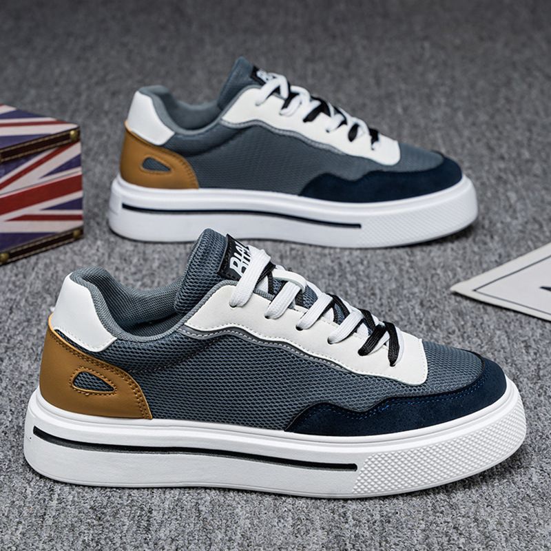 Men's Casual Sneakers - Lightweight Breathable Running Shoes For Gym, Workout & Daily Wear - Comfortable Cushioned Walking Shoes With Arch Support_vogvips.com