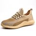 Men’s Shoes Men's Winter Flying Woven Deodorant Breathable Lightweight Steel Toe Anti Smash And Anti Puncture Safety Work Shoes_vogvips.com