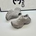 Chunky Sneakers With Rhinestones - Light Luxury Platform Shoes For Women, Breathable Mesh Lining, Round Toe, Casual Slip-On Shoes For All Seasons_vogvips.com