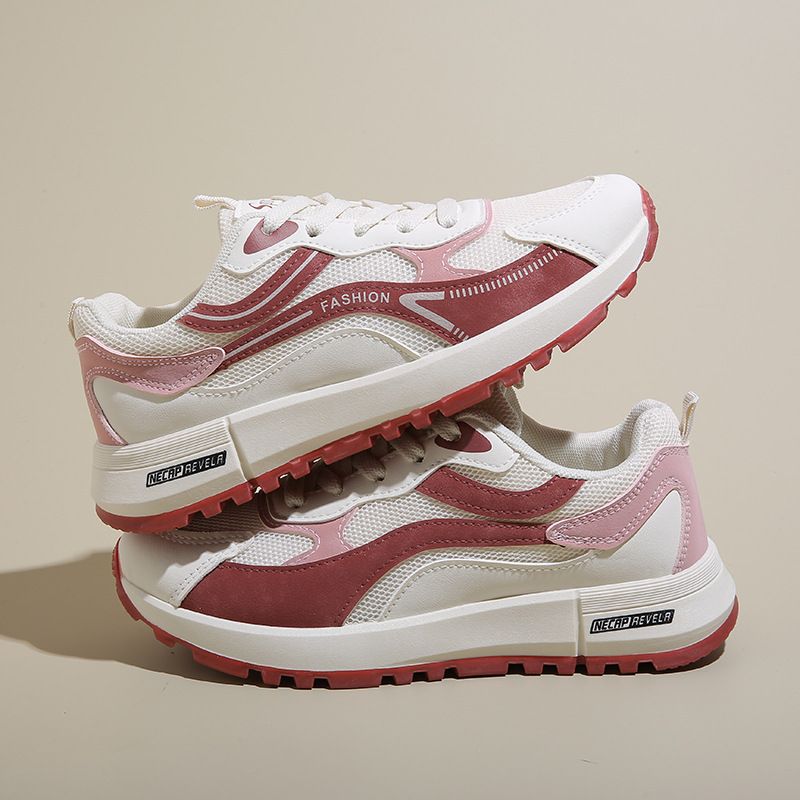 Breathable Dad Shoes Female Student Casual Shoes Female Platform Running Shoes Female_vogvips.com