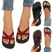 Slippers Women Shoes Flat Open Toe Sequins Summer Casual Fashion Ladies Flip-p Black Non-Slip Basic Sandals_vogvips.com