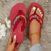 Women’s Shoes Women's Slippers Summer Sandals New Flat Toe Women's Shoes, Beach Women's Outerwear Flip Flops_vogvips.com