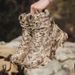 2025 New Outdoor Wear-resistant Hiking Boots Men's Hiking Training Boots Combat Boots Camouflage High Top Boots_vogvips.com