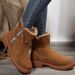 Cross-Border New Large Size Snow For Women Trendy Mid-Calf Fleece-Lined Thickened Warm Cotton Shoes Sheepskin Winter_vogvips.com