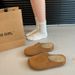 2025 Thick-Soled Outdoor For Women Autumn New Vatile Slip-On Lazy Shoes To Match Dresses Closed-Toe_vogvips.com