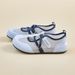 Little White Shoes Female Student Hollow Mesh Breathable Flat Bottom Casual Board Shoes_vogvips.com